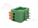 Screwless terminal KF141R 3-way